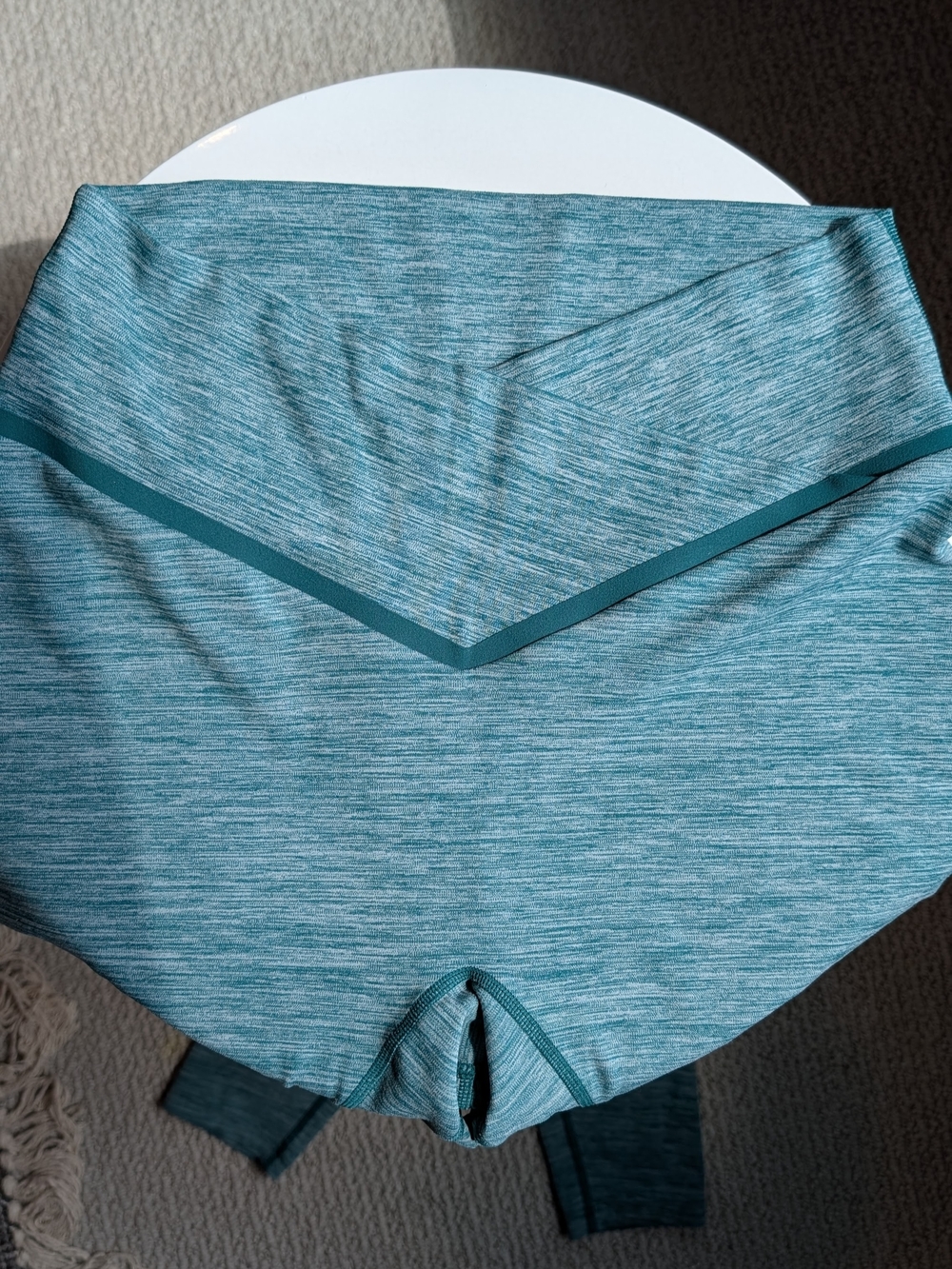 Vitality Daydream Fabric Green Leggings, M